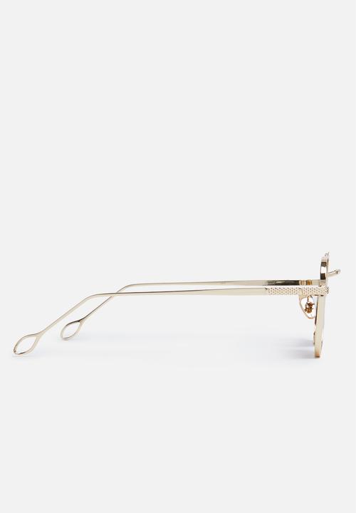 Superbalist - Scene sunglasses - gold & brown