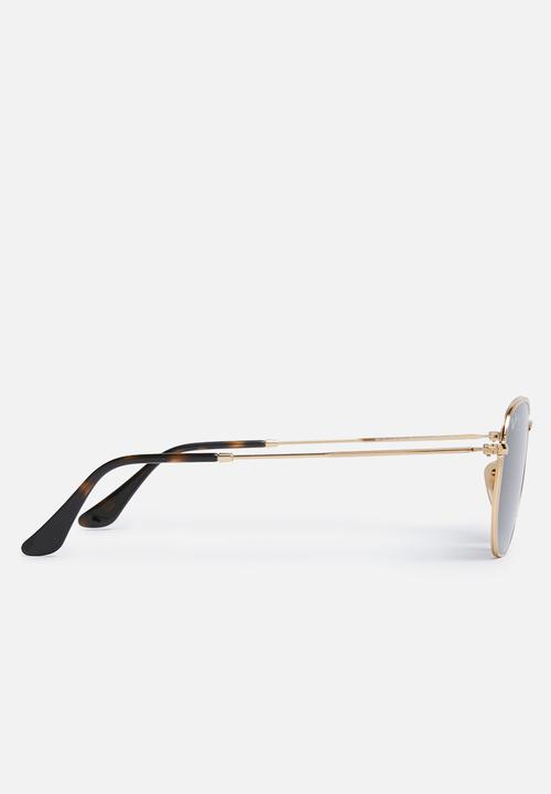 Ray-Ban - Hexagonal sunglasses 51mm - gold & green