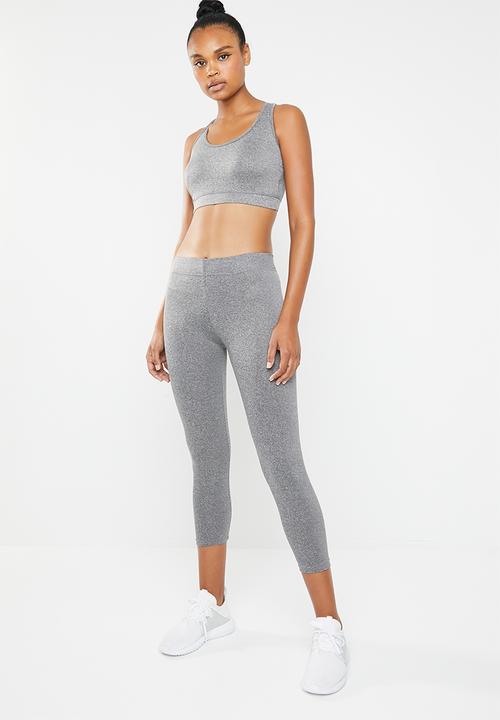 Superbalist - 2 Pack 7/8 legging - black & grey