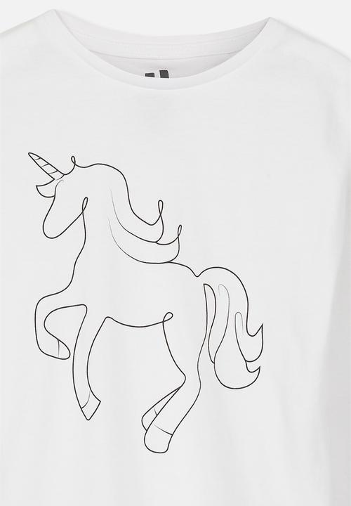 Cotton On - Penelope long sleeve tee - white 