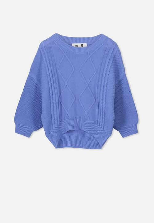 Cotton On - Deonne knit jumper - blue