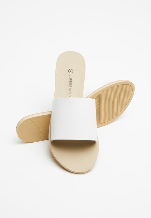 Superbalist - Caro slip on sandal - white