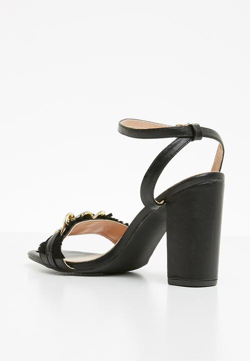 Superbalist - Lily ankle strap heel - black