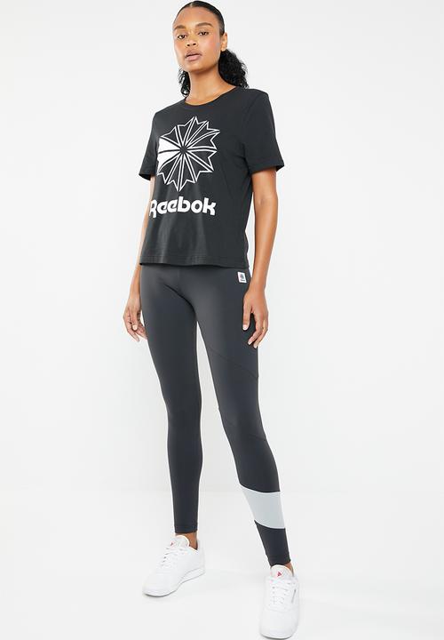 Reebok Classic - AC GR tee - black & white 