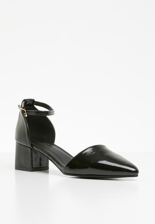 STYLE REPUBLIC - Strappy pointy heel - black