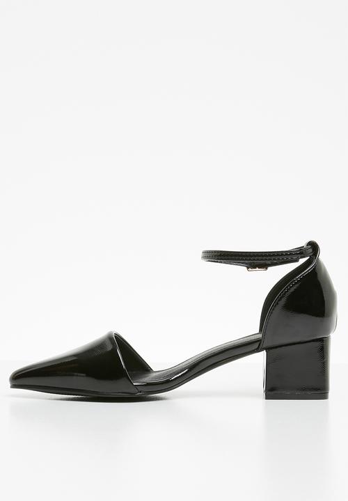 STYLE REPUBLIC - Strappy pointy heel - black
