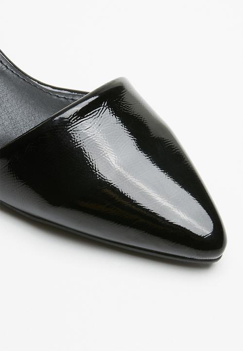 STYLE REPUBLIC - Strappy pointy heel - black