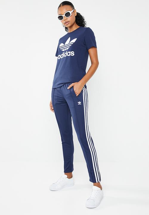 adidas Originals - Track pants side trefoil side stripes - blue
