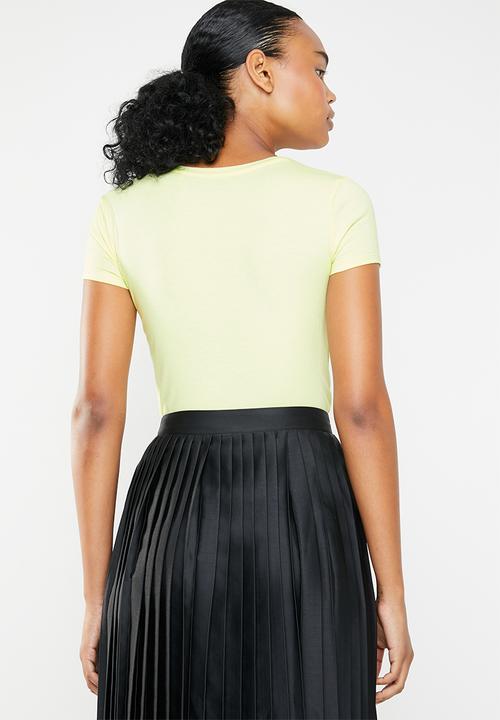 GUESS - Short sleeve eagle tee - yellow