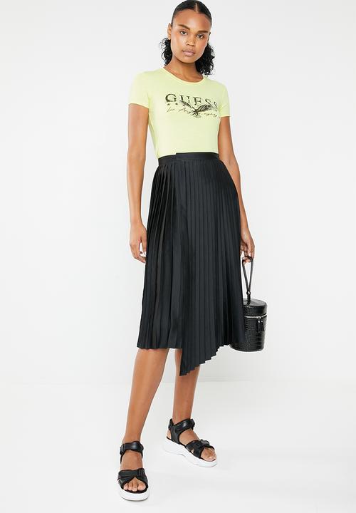GUESS - Short sleeve eagle tee - yellow