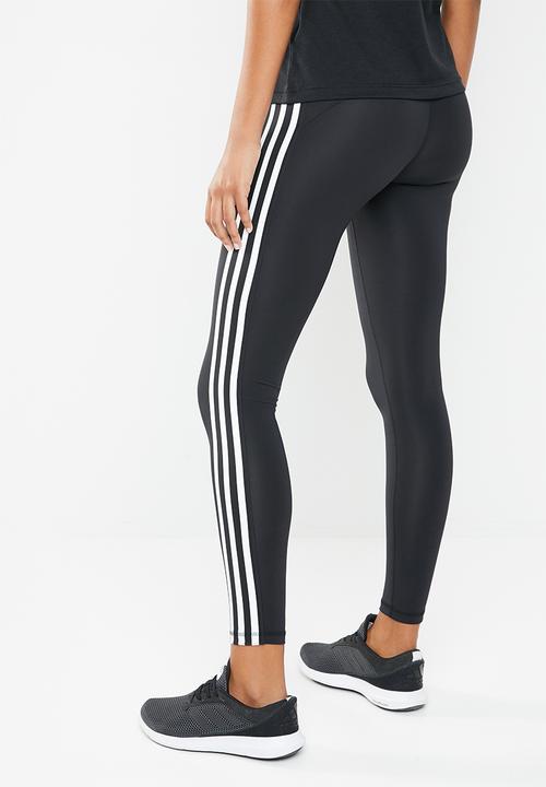 adidas Performance - 3 Stripes training tights - black