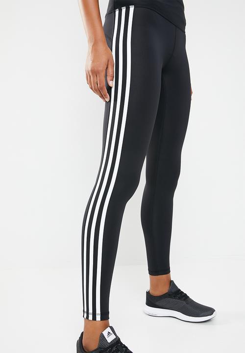 adidas Performance - 3 Stripes training tights - black