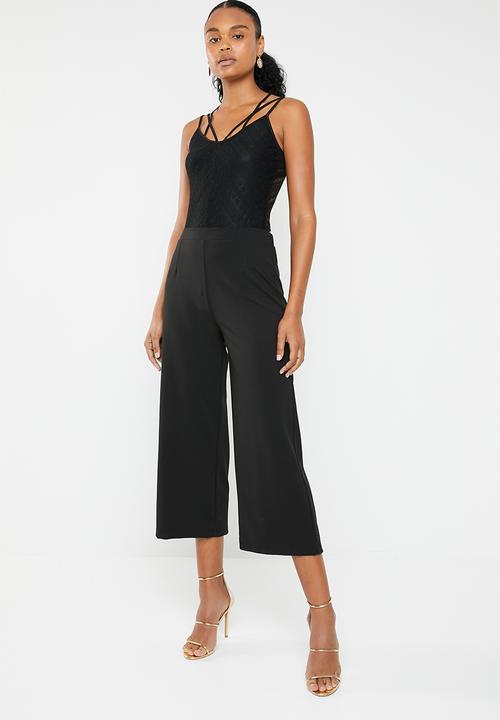 GUESS - Nadine lace top - black