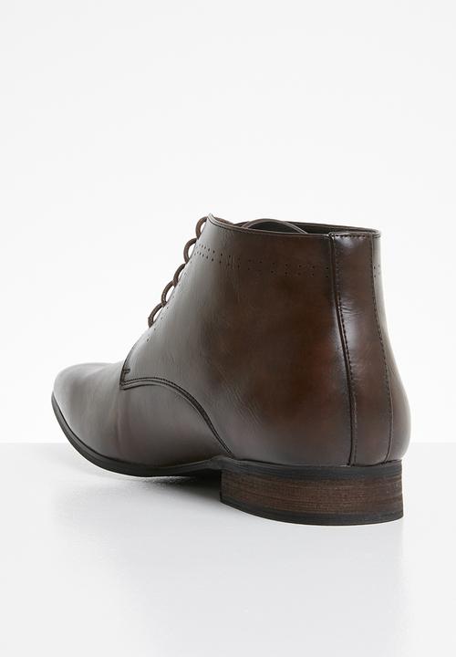 MAZERATA - Magio lace-up boot - brown