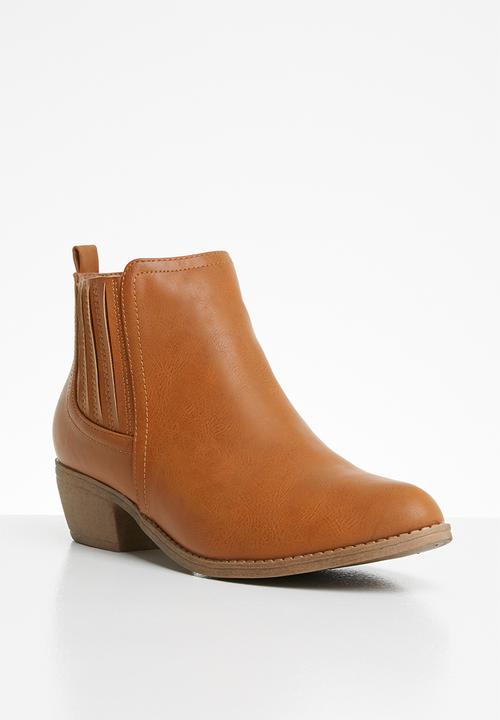 Jada - Slip-on ankle boot - brown