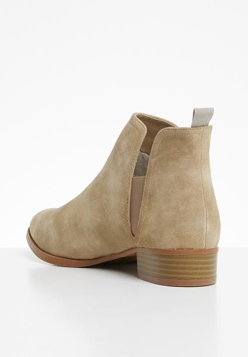 Jada - Slip-on  low heel ankle boots - neutral
