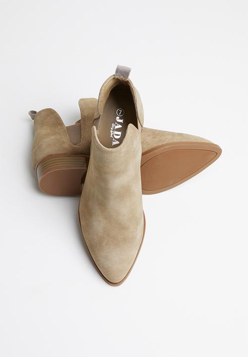 Jada - Slip-on  low heel ankle boots - neutral