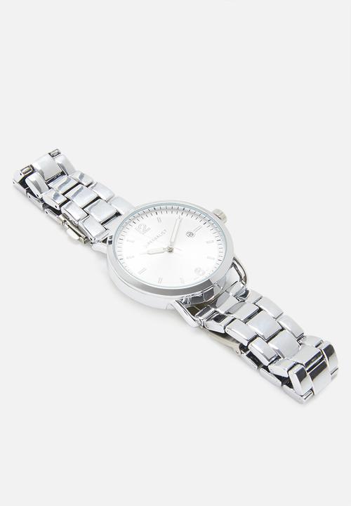 Superbalist - Noah chain strap watch - silver