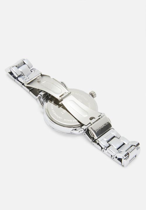 Superbalist - Noah chain strap watch - silver