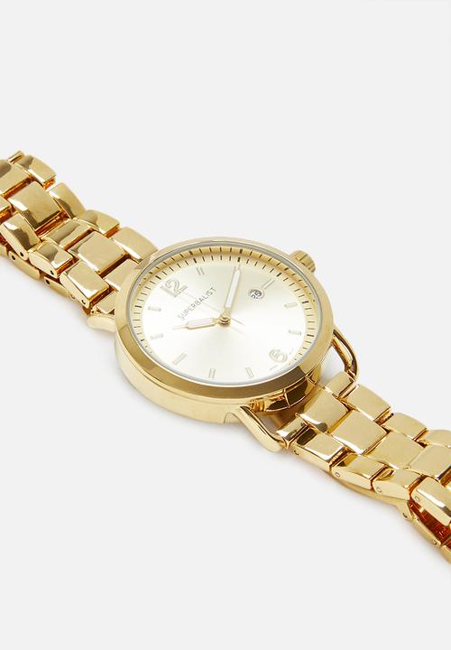 Superbalist - Noah chain strap watch - gold