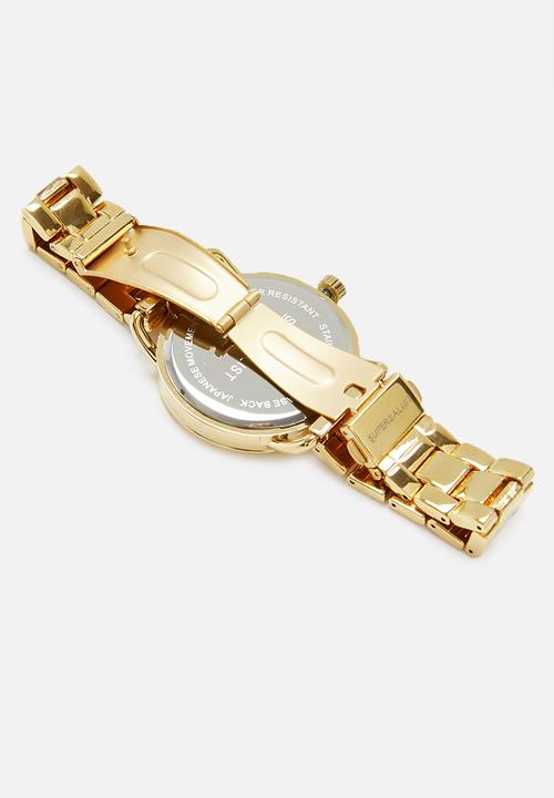 Superbalist - Noah chain strap watch - gold