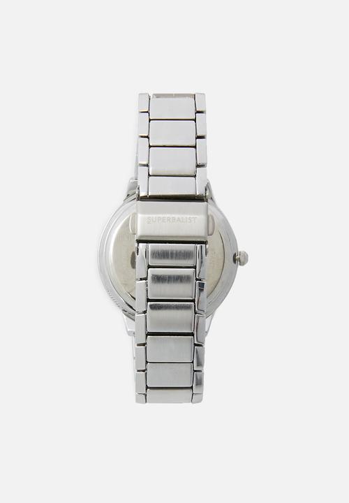 Superbalist - Alan chain strap watch - silver