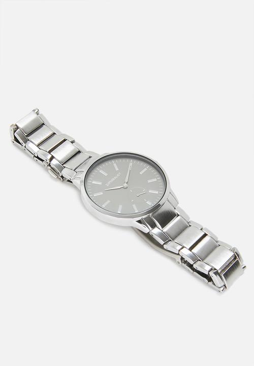 Superbalist - Alan chain strap watch - silver