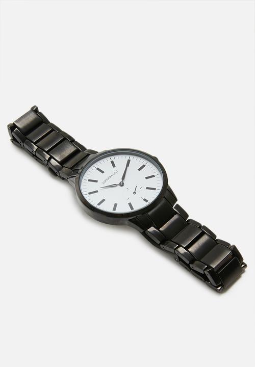 Superbalist - Alan chain strap watch - black