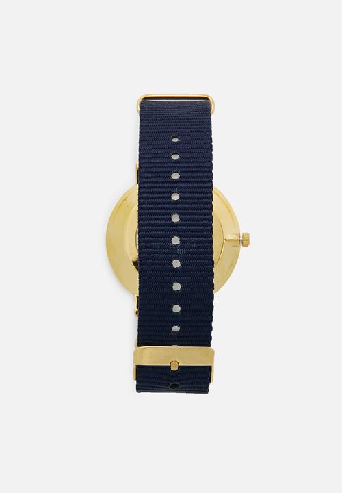 Superbalist - Brett nylon strap watch - navy