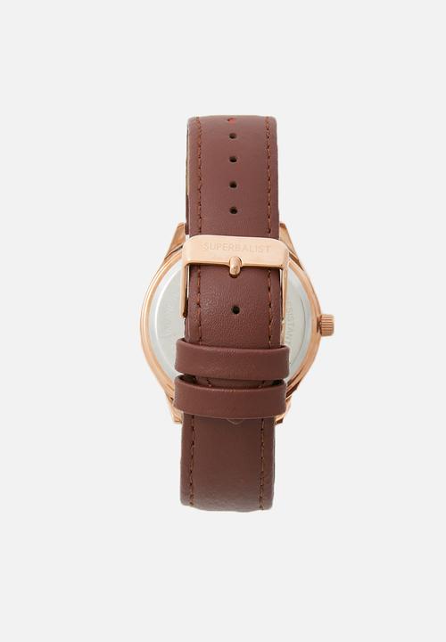 Superbalist - Trace leather strap - brown