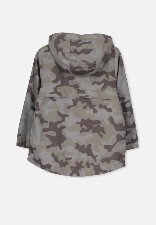 Cotton On - Houston spray jacket - green