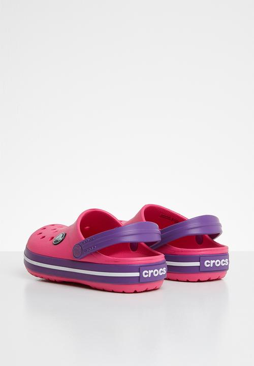 Crocs - Kids croc band clog - pink & purple