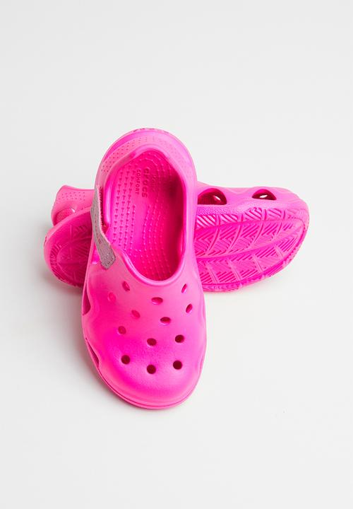 Crocs - Kids swift water wave shoe - pink