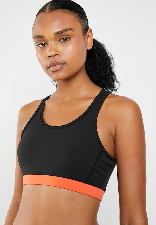 South Beach  - Colourblock open back detail support top - multi