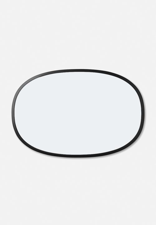 Umbra - Hub oval mirror - black