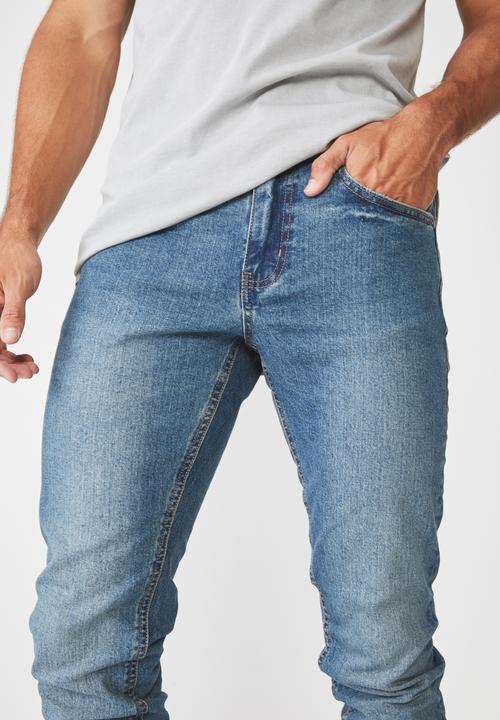 Cotton On - Heritage slim fit jeans - blue