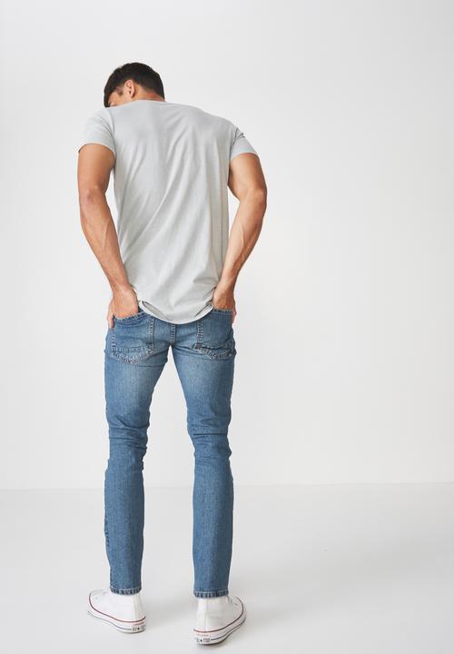 Cotton On - Heritage slim fit jeans - blue
