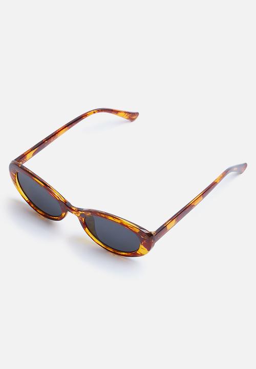Superbalist - Tyra oval sunglasses - brown 