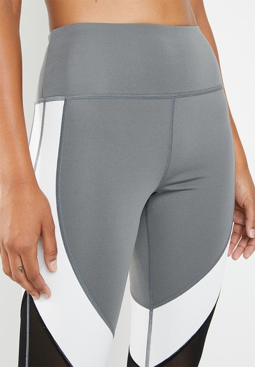 South Beach  - Mono sculpt legging with charcoal base - multi