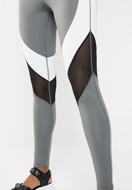 South Beach  - Mono sculpt legging with charcoal base - multi