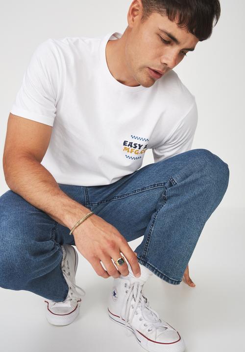 Cotton On - Easy mfc.co 2 Tbar tee - white