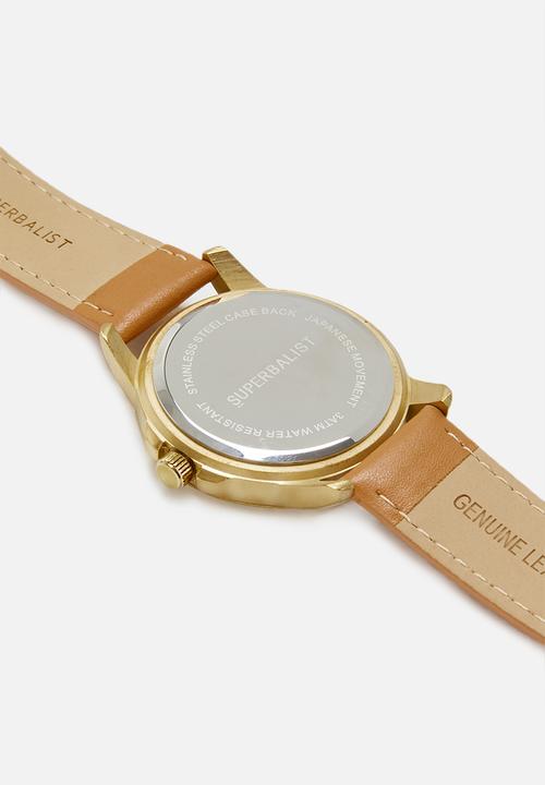 Superbalist - James leather watch - tan