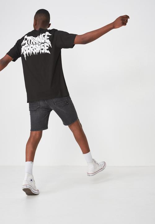 Cotton On - Stranger paradise Tbar tee - black
