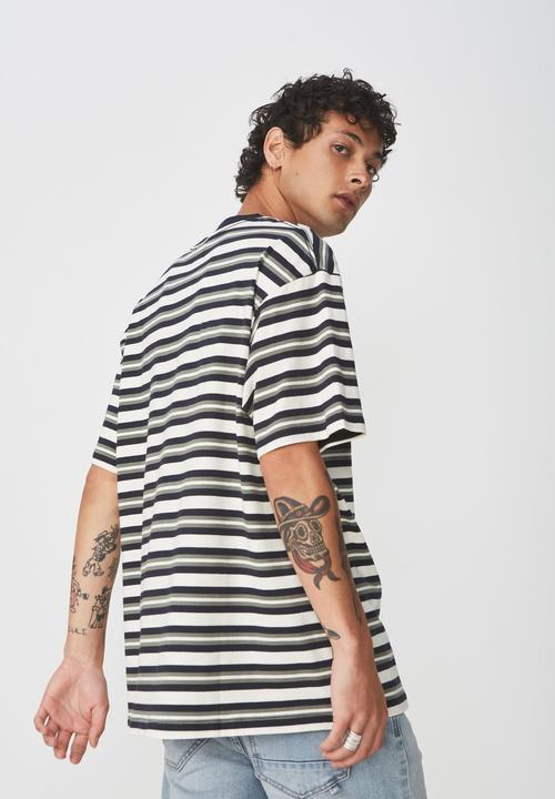 Cotton On - Dylan stripe tee - multi 