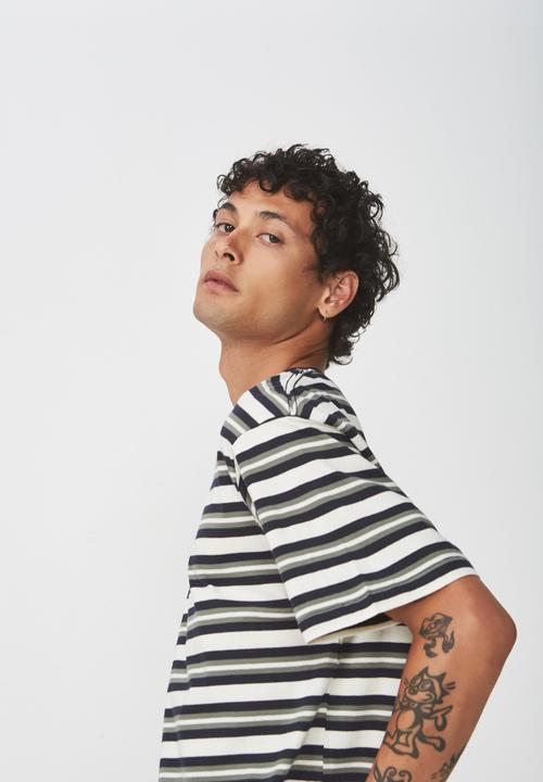 Cotton On - Dylan stripe tee - multi 