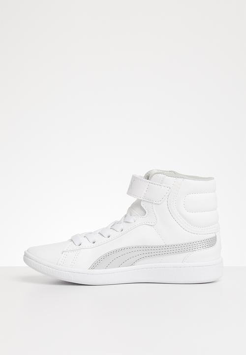 PUMA - Vikky mid sneaker - white