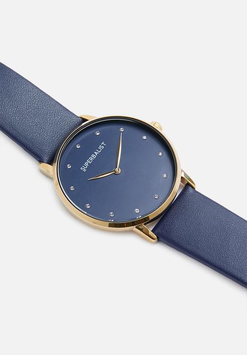 Superbalist - Becky leather watch - navy
