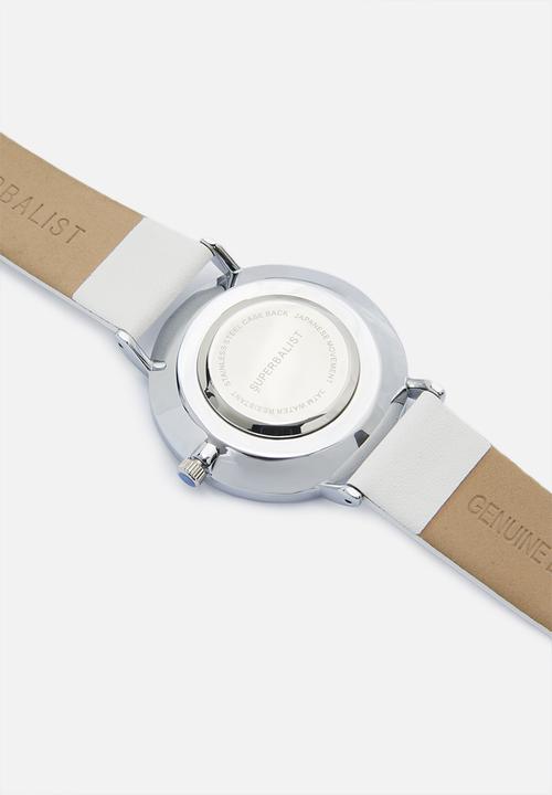 Superbalist - Kelli leather watch - white
