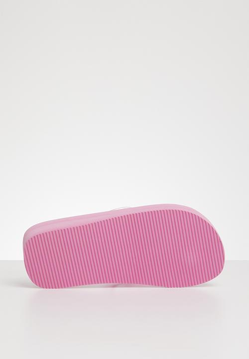 Character Fashion - Barbie wedge flip flops - pink