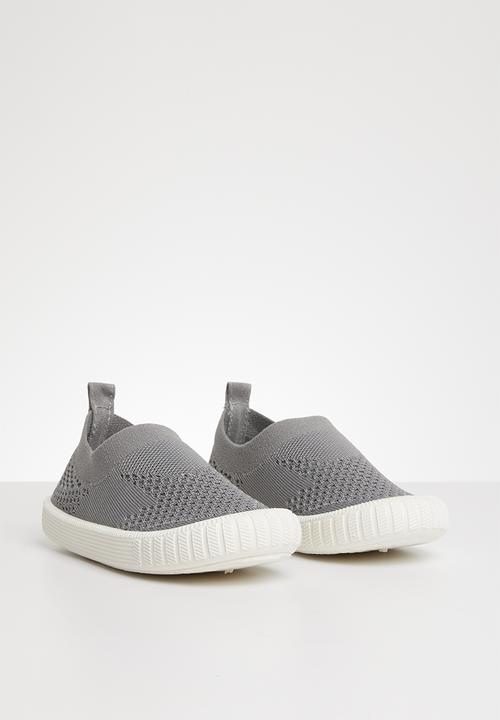 Pop Candy - Knitted slip on - grey